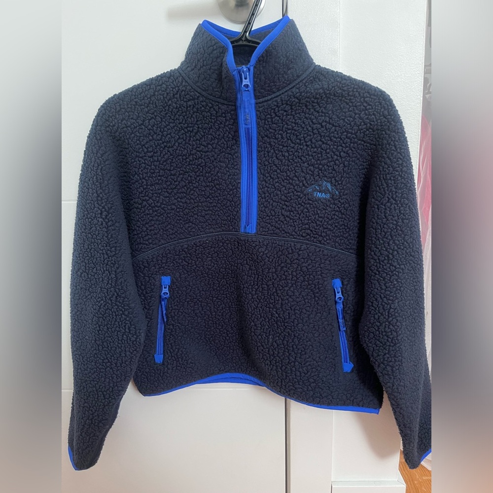 tna 1/2 zip polar fleece